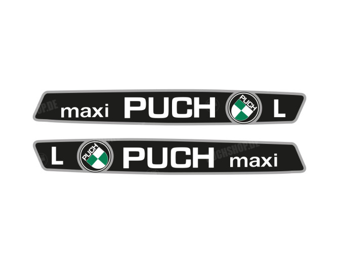 Tank transfer sticker set voor Puch Maxi L (2) main