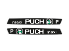 Tank transfer sticker set voor Puch Maxi P