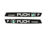 Tank transfer sticker set voor Puch Maxi P thumb extra