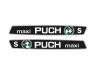 Tank transfer sticker set voor Puch Maxi S thumb extra