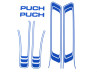 Stickerset Puch Maxi lines blue thumb extra