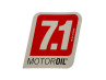 Sticker Malossi 7.1 MOTOROIL thumb extra