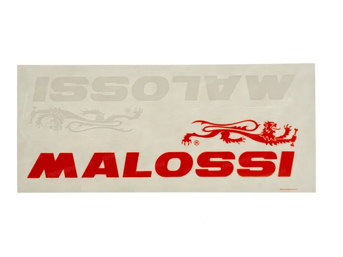 Aufklebersatz Malossi 2-teilig Groß 240mm main