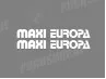 Aufkleber Satz Puch Maxi Europa Seitenverkleidung Weiß thumb extra