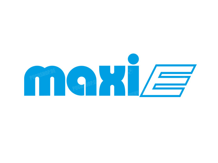 Sticker Puch Maxi E blauw