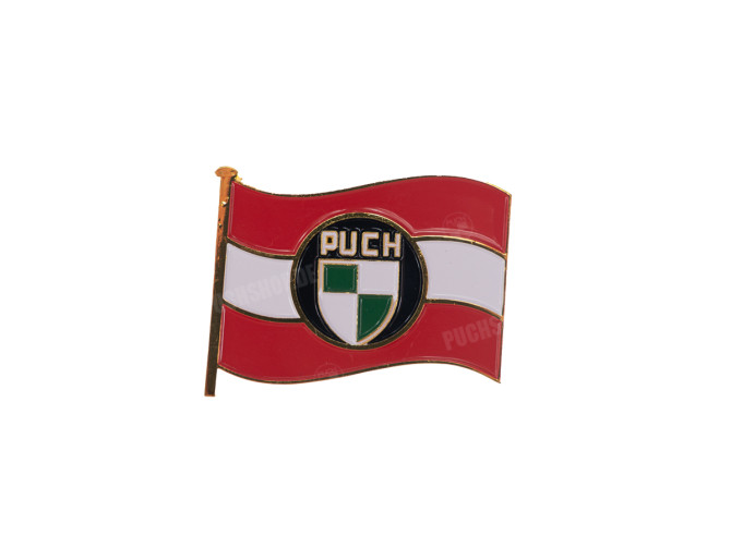 Vlag embleem Puch Oostenrijk Realmetal sticker main