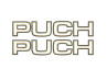 Stickerset Puch Maxi Royal Tank stickers goud lijnen thumb extra