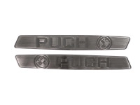 Tank sticker set Puch Maxi RealMetal silver color 2024 edition