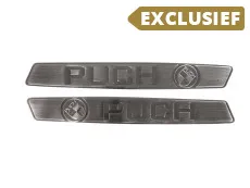 Tank sticker set Puch Maxi RealMetal zilver kleur 2024 editie