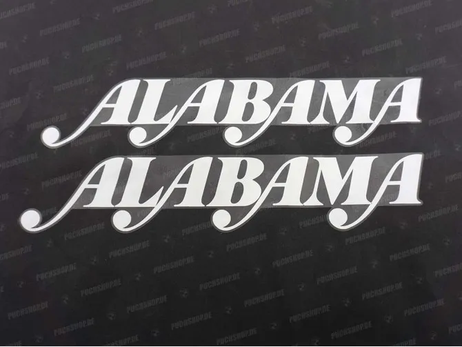 Transfer sticker achterspatbord voor Puch Alabama / DS 50 main