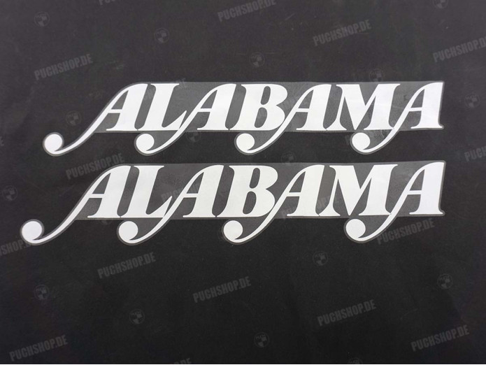 Transfer sticker rear fender for Puch Alabama / DS 50