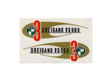 Tank transfer sticker set for Puch VS 50 D Dreigang