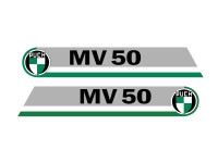 Tank transfer sticker set for Puch MV 50