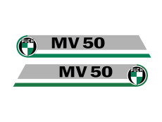 Tank transfer sticker set for Puch MV 50