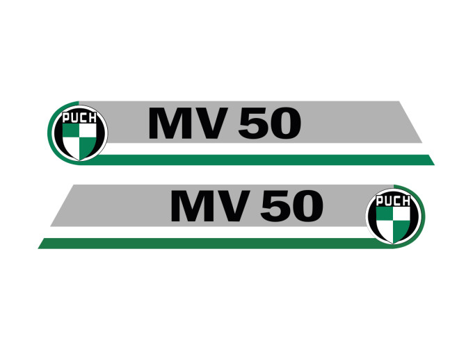 Tank transfer sticker set voor Puch MV 50 product
