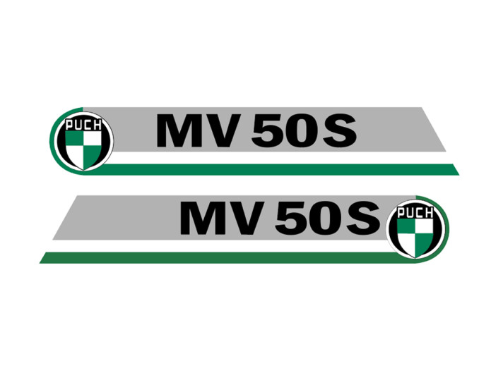 Tank transfer sticker set Puch MV50S