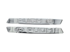 Tank sticker set Puch Maxi RealMetal Chroom