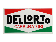 Dellorto Aufkleber Carburatori Groß 63x122mm universal