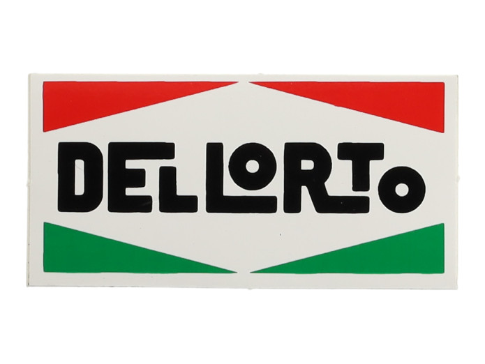 Sticker Dellorto small 30 x 60mm