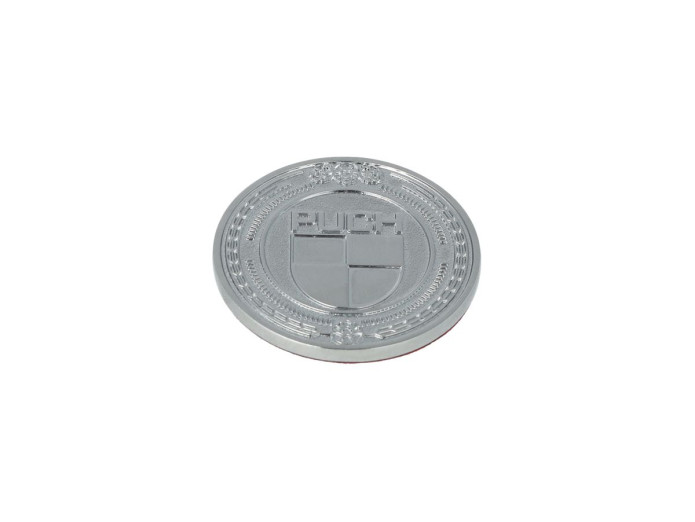 Badge / Emblem Puch logo Chrom 47mm RealMetal
