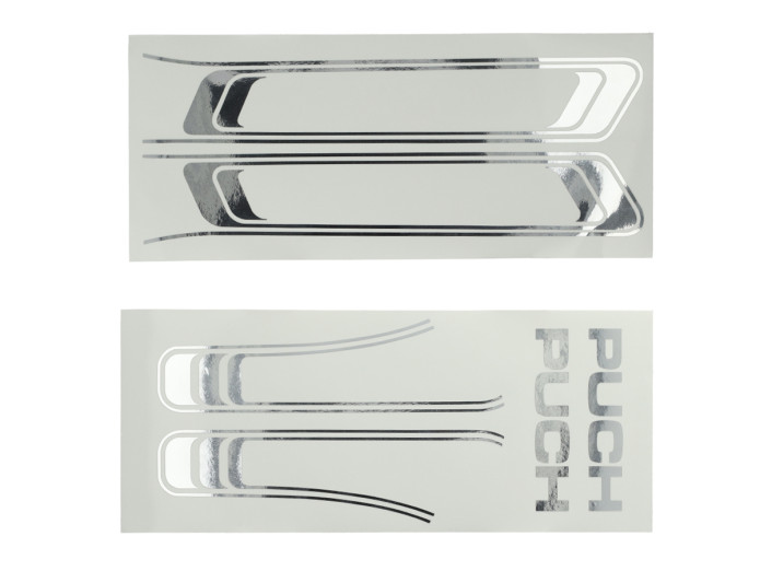 Stickerset Puch Maxi lines chrome transfers