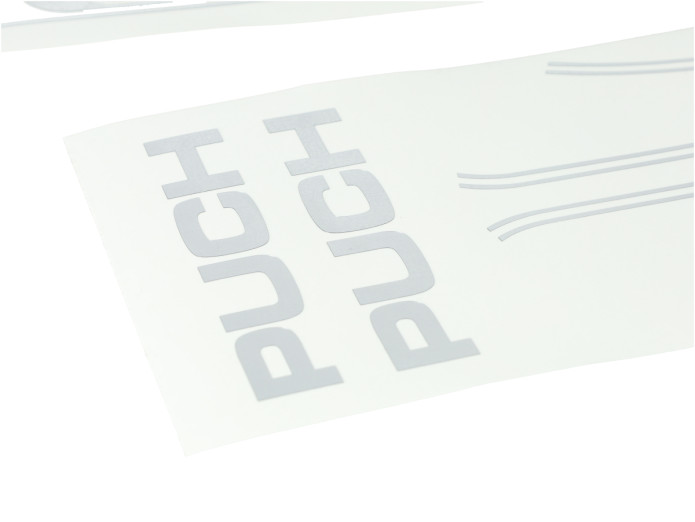 Stickerset Puch Maxi lines chrome transfers