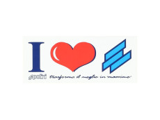 Sticker I Love Polini 110x45mm