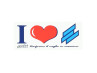 Sticker I Love Polini 110x45mm thumb extra