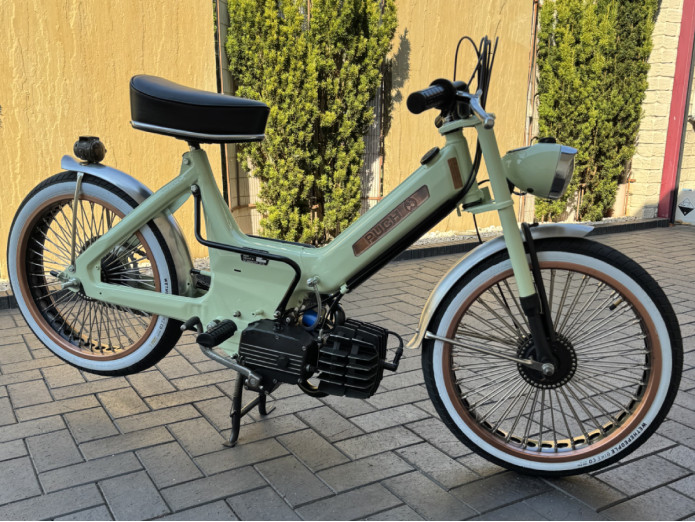 Tank sticker set Puch Maxi RealMetal copper color