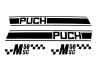 Stickerset Puch M50 SG black / white thumb extra