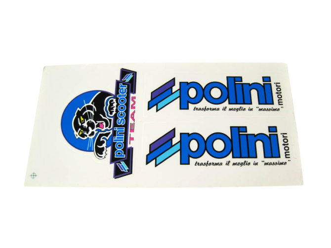 Sticker Polini Scooter Team 3-pieces product