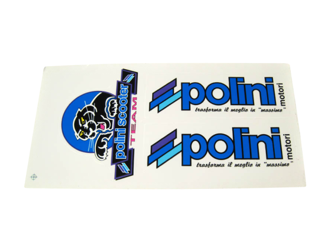 Sticker Polini Scooter Team 3-delig product