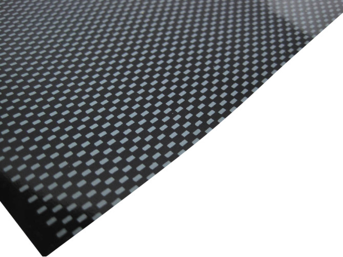 Stickervel carbon-look 25x35cm universeel product