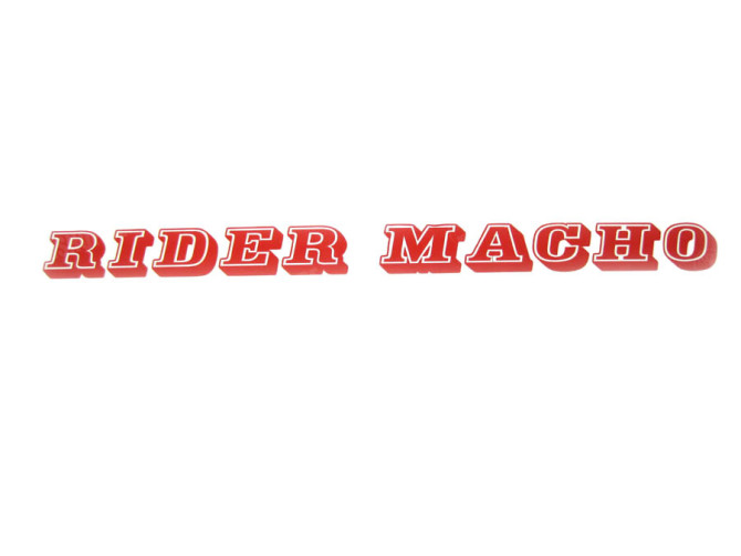 Sticker Puch Rider Macho  main