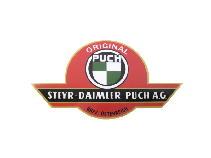 Puch MS / Florida achterspatbord sticker product