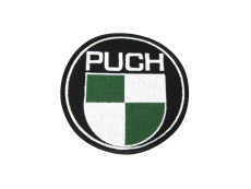 Aufbügler Emblem Puch logo 90mm