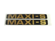 Stickerset Puch Maxi S fairing gold / black