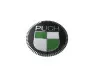 Transfer sticker Puch logo rond 53mm op chroomfolie thumb extra