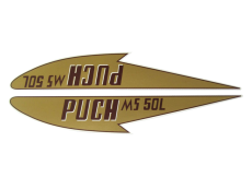 Tank transfer sticker set for Puch MS 50 L