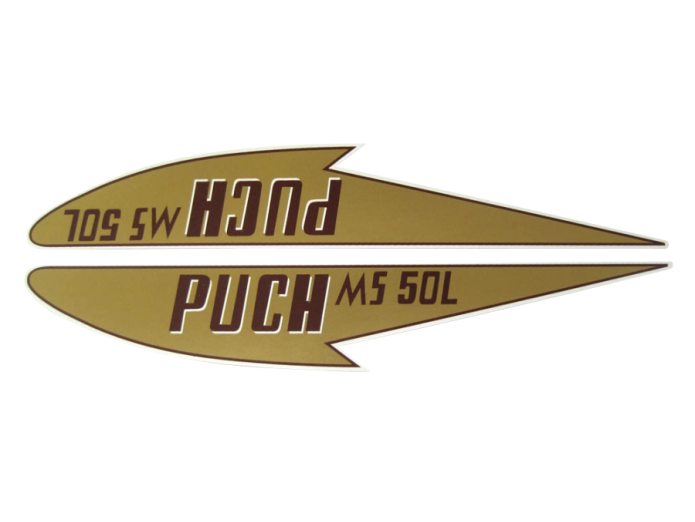 Tank transfer sticker set Puch MS 50 L