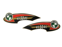 Tank transfer sticker set voor Puch VS 50 DS