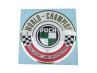 Transfer sticker Puch World Champion rond 50mm thumb extra