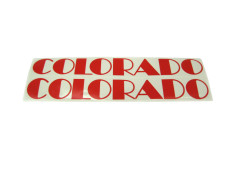 Tank transfer sticker set for Puch Colorado