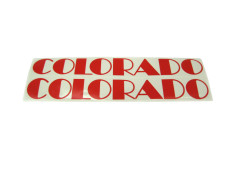 Tank transfer sticker set Puch Colorado