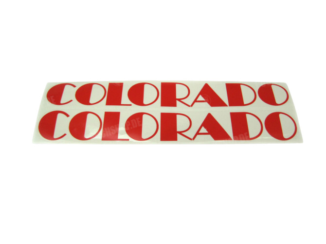 Tank transfer sticker set for Puch Colorado main