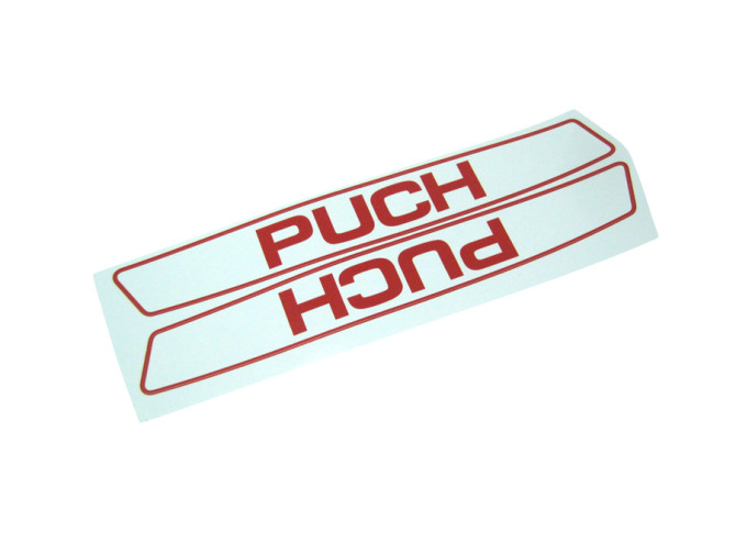 Tank sticker set Puch Maxi white / red product