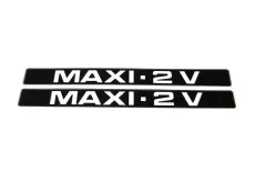 Tank transfer sticker set voor Puch Maxi 2V