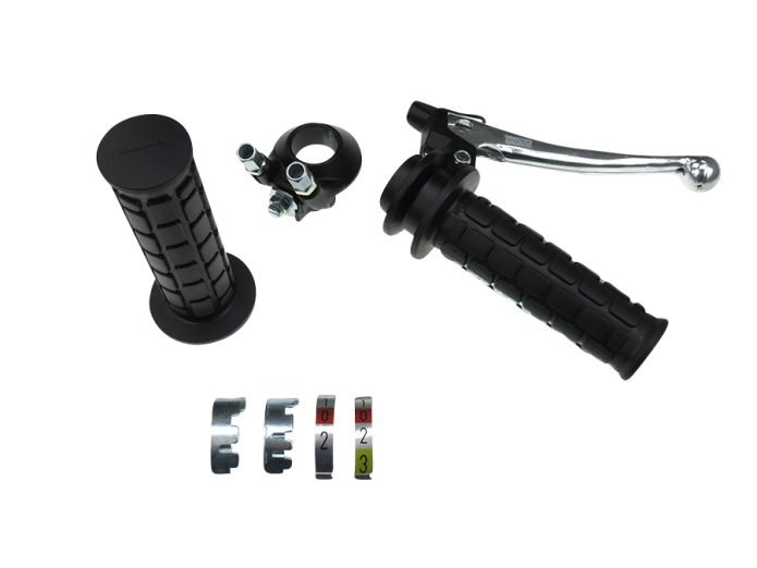 Griffsatz Links Schaltgriff 2 / 3 Gang Satz Schwarz 