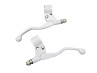 Handle brake set Lusito M84 short white