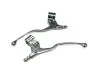 Handle set brake lever kit Lusito M84 GR long aluminium / steel thumb extra